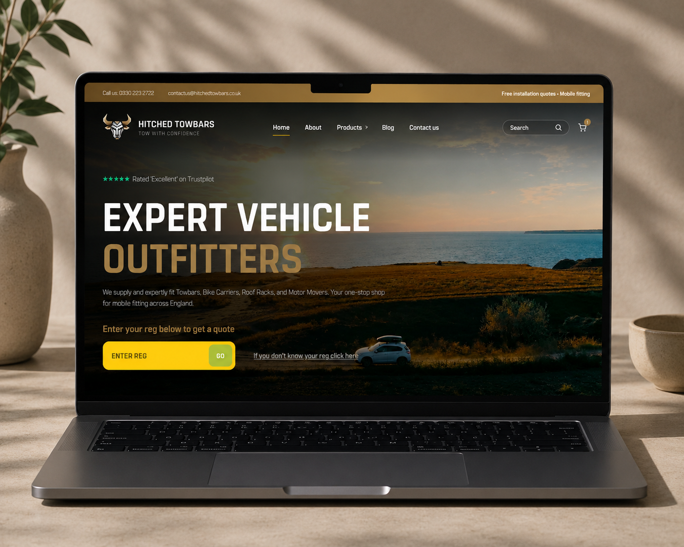 Hitched Towbars Website